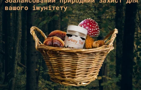 Гриб Траметес різнокольоровий (Trametes versicolor)