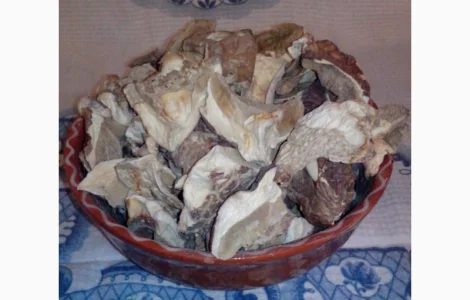 Гриби білі сушені – Карпати, відсортовані, перебрані. Доставка по Києву - безплатно