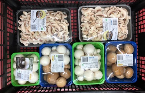 Грибы шампиньйоны фасованные