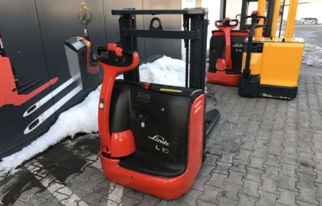 Штабелер электрический LINDE L10 1т 1, 9м 2013 батарея