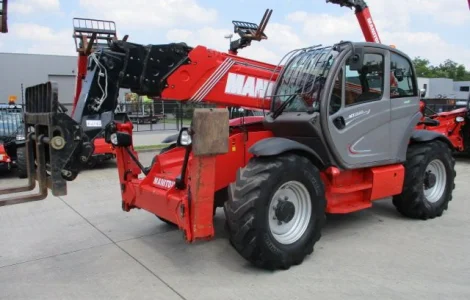 Телескопический погрузчик Manitou MT 1840. Спецтехника б/у