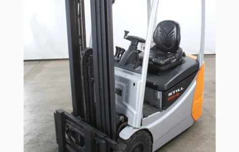 Електричний навантажувач вилковий Still Rx50-15 2017 року 1066 мотогодин вагоннік