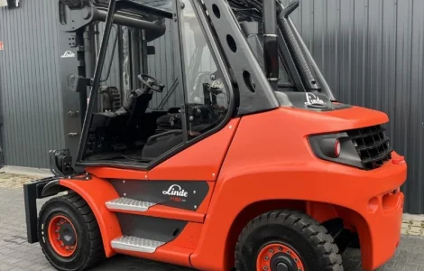 Дизельный погрузчик 5т. Linde H50D 2019 года триплекс
