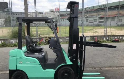 Вилочный дизельный автопогрузчик Mitsubishi со стабилизатором груза