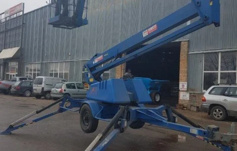 Прицепной, коленчатый подъемник Upright TL49K, 2007 г., электро, 17 м.рабочая высота