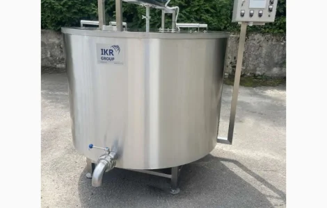 Сироварня-пастеризатор 1000 літрів IKR Group classic