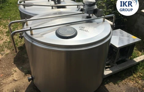 Танк охолоджувач молока Б / У ALFA LAVAL 500 відкритого типу об' ємом 500 літрів