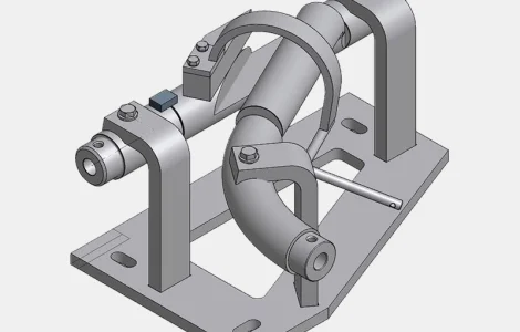 Стрелки поворотные для подвесного трубчатого пути