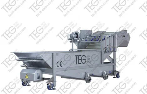 Барботажно-вихрова миюча машина