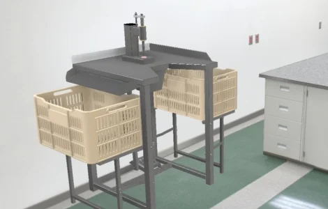 Машина для удаления косточек из сушёной сливы, чернослива DM-PlumSimple