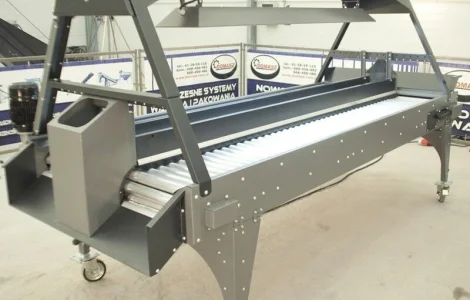 Новая сортировочная машина DOMASZ инспекційний стіл SSR - 1 - KMK, EURO-JABELMANN