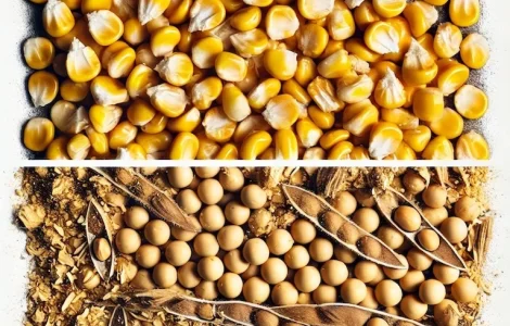 Куплю половинки сої, некондиційну кукурудзу