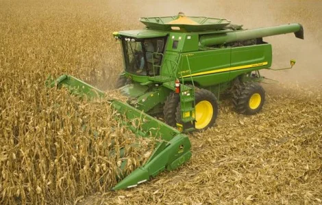 Уборка сои кукурузы подсолнечника Львов, послуги збирання врожаю комбайнами
