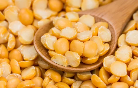 Горох жовтий колотий шліфований оптом