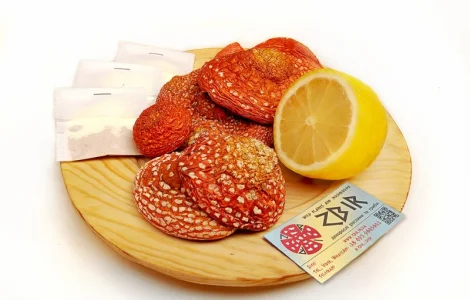 Чай з червоного та пантерного мухомора у пакетиках від ZBIR