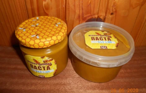 Медово-пилкова паста