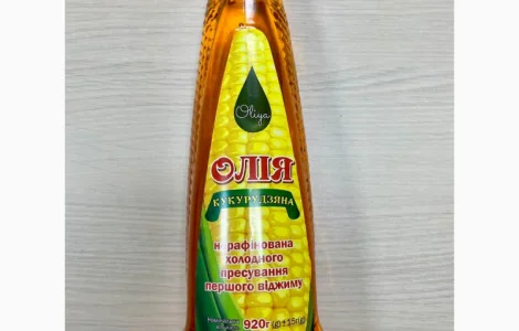 Олія кукурудзяна сира нерафінована холодного віджиму