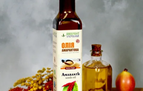 Амарантова олія першого холодного віджиму (Extra Virgin) – 250 мл | 100% Натуральна