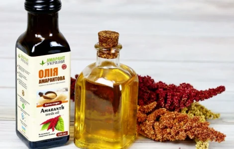 Амарантова олія першого холодного віджиму 100 мл