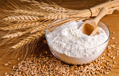 Wheat flour of the highest grade