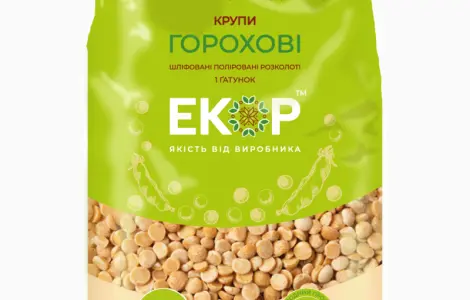 Гороховые крупы фасованные 1кг от производителя ТМ ЭКОР