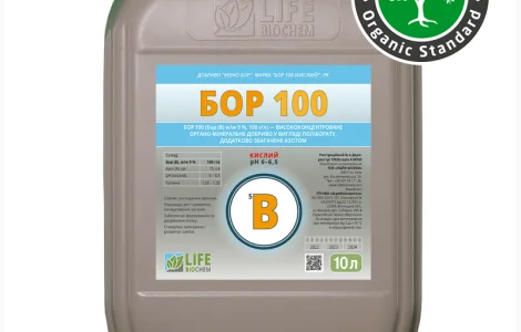 Бор 100 (Кислий) - 10 л. Лайф Біохем