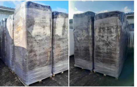 Верховий торф у стосах, 6000 літрів, Кислий та Нейтральний гуртом, країни Балтії