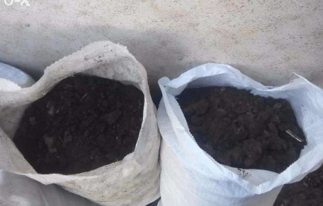 Чернозем, перегной конский (навоз) в мешках, торф