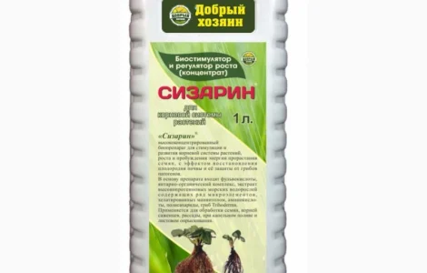 Сизарин -стимулятор роста растений