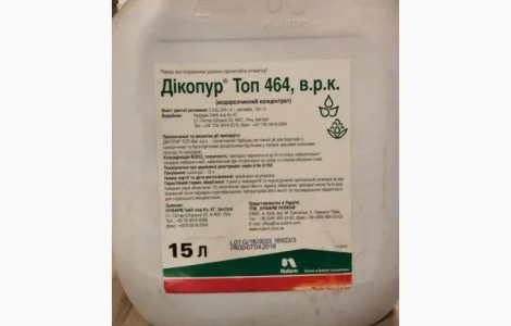 ДІКОПУР ТОП - гербицид против осота и березки в посевах кукурузы и зерновых колосовых