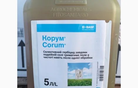Корум - Двокомпонентний гербіцид для захисту сої та гороху від комплексу бурянів