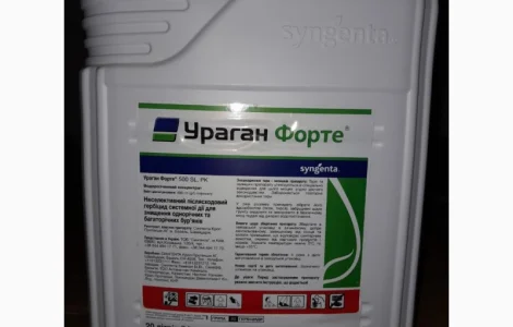Ураган Форте - системный гербицид сплошного действия и десикант зерновых