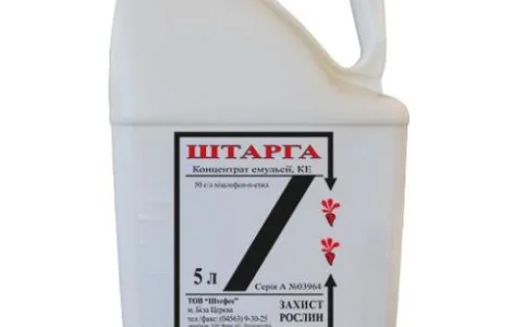 Штарга - високоефективний післясходовий гербіцид проти бур'янів в посівах СОЇ