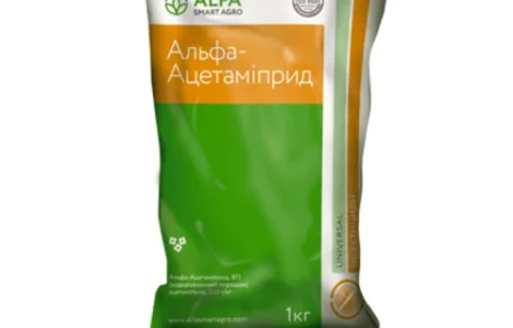 Альфа-Ацетаміприд - інсектицид для захисту культурних рослин від комах-шкідників