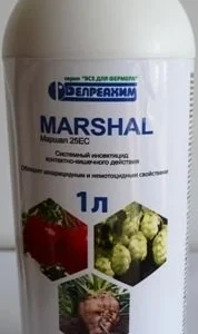 Маршал - інсектицид проти грунтових і наземних комах-шкідників