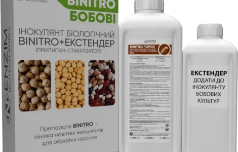 BiNitro Горох - інокулянт для насіння гороху