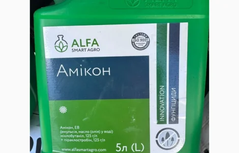 Амікон - двокомпонентний фунгіцид для інтенсивного захисту посівів соняшнику від хвороб