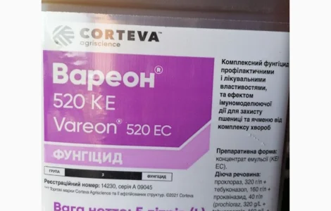 Вареон 520 – 3х компонентний фунгіцид з ефектом імуномодулюючої дії для захисту зернових