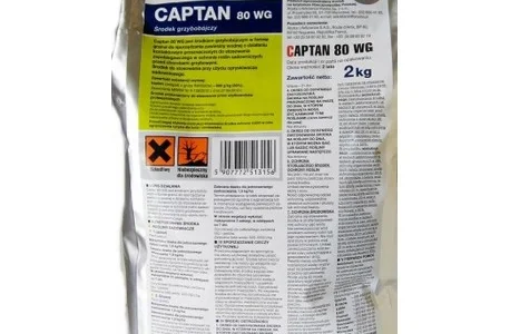Captan 80 WG (Каптан) 2кг - контактний фунгіцид широкого спектра (Польща)
