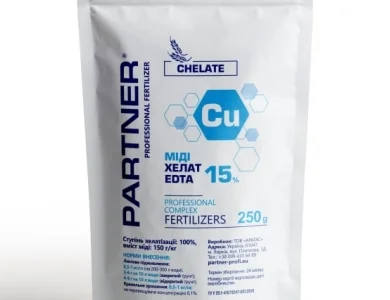 Медь Хелат Cu EDTA 15%, Удобрения PARTNER, 250г