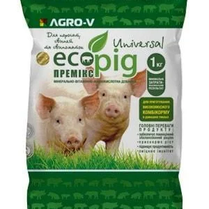 Премікс для Свиней Ecopig-U Універсальний 3/2% - ТМ Агро-В