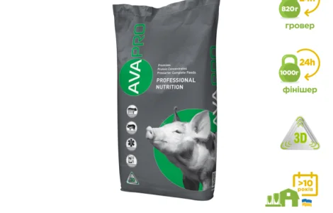 Премікс для свиней Гровер/Фініш AVA PRO OPTIMA 3.5% - ДОДАЄТЬСЯ до СОНЯШНИКУ