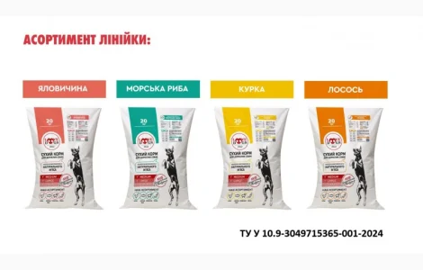 Сухий корм для собак