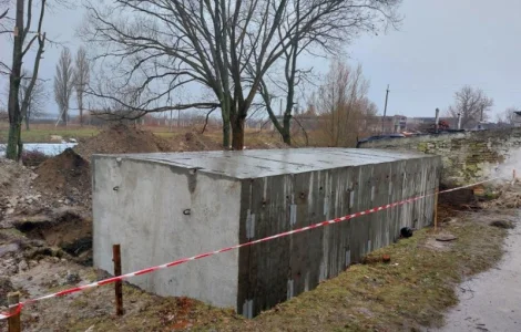 Модульні уриття від дронівй залізобетонні