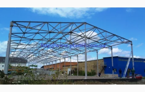 Швидкомонтовані будівлі з металоконструкцій, БМЗ, ангари, склади