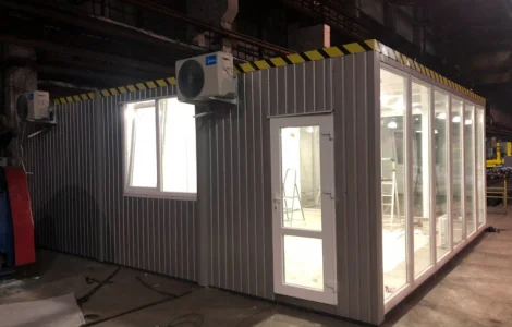 Офисное модульное здание 42 м/кв