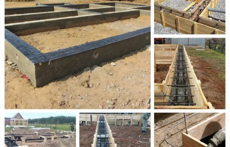 Заливка фундаментов бетонирование