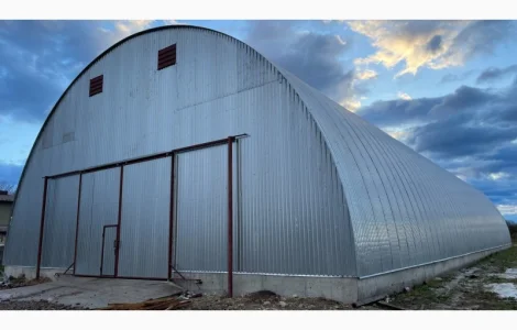 Будівництво каркасних ангарів. Зерносклад під ключ. Працюємо по всій Україні