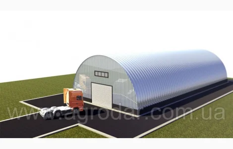 Бескаркасные арочные ангары