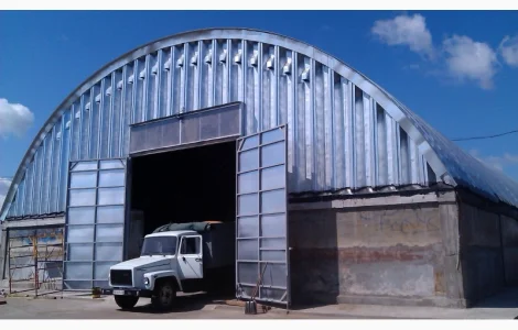 Бескаркасные ангары под ключ